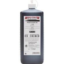 Schmincke Aero Color 702 Black 1000 ml Akrilik Mürekkep
