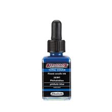 Schmincke Aero Color 841 Phthalo Blue 28 ML Akrilik Mürekkep