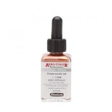 Schmincke Aero Color 916 Metallic Brilliant Bronze 28 ML Akrilik Mürekkep