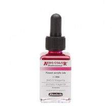 Schmincke Aero Color No:304 Primary Magenta 28 ml Akrilik Mürekkep