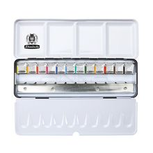 Schmincke Akademie 12 Renk 1 2 Tablet +12 Tablet Yeri 75 412 Sulu Boya