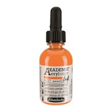 Schmincke Akademie No:227 Cadmium Orange Hue 50 ml Akrilik Mürekkep
