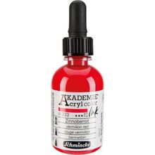 Schmincke Akademie No:333 Vermilion Red 50 ml Akrilik Mürekkep