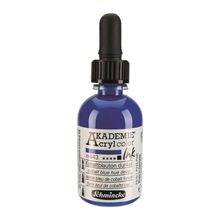 Schmincke Akademie No:443 Cobalt Blue Hue Deep 50 ml Akrilik Mürekkep