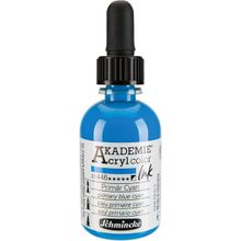 Schmincke Akademie No:446 Primary Blue Cyan 50 ml Akrilik Mürekkep