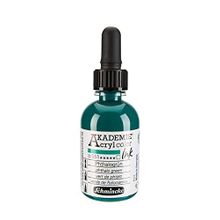 Schmincke Akademie No:551 Phthalo Green 50 ml Akrilik Mürekkep