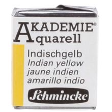Schmincke Akademie Yarım Tablet Indian Yellow Sulu Boya