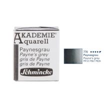 Schmincke Akademie Yarım Tablet Payne's Grey Sulu Boya