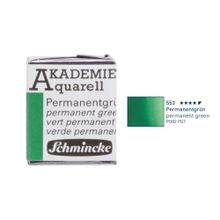 Schmincke Akademie Yarım Tablet Permanent Green Sulu Boya