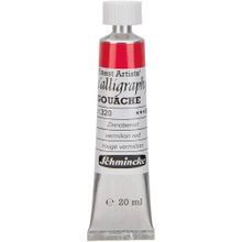 Schmincke Calligraphy Gouache Artist 320 Vermillion Red 20 ml Guaj Boya