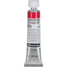 Schmincke HKS Designers' Gouache No:313 Geranium Red 20 ML Tüp Guaj Boya