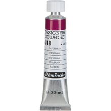 Schmincke HKS Designers' Gouache No:318 Bordeaux 20 ML Tüp Guaj Boya
