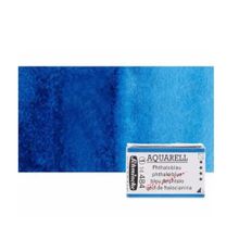 Schmincke Horadam 484 Phthalo Blue Tam Tablet Sulu Boya