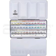 Schmincke Horadam Aquarell 36 Renk 1 2 Tablet + 12 Tablet Yeri Kod:74 436 Sulu Boya Seti