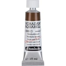 Schmincke Horadam Tüp Seri 1 No:669 Vandyke Brown 15 ml Sulu Boya