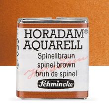 Schmincke Horadam Yarım Tablet Spinel Brown Sulu Boya