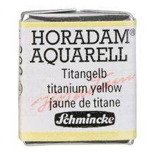 Schmincke Horadam Yarım Tablet Titanium Yellow Sulu Boya
