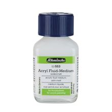 Schmincke Medium 553 60 ml Fluid Medium Semi Mat Yarı Mat Sıvı Akrilik Medyumu