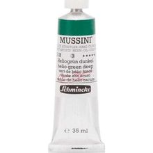 Schmincke Mussini Artists Profesyonel 35 ml Seri 3 Helio Green Deep 10518 Yağlı Boya