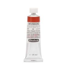 Schmincke Mussini Artists Profesyonel 35 ml Seri 3 Transparent Orange Oxide 10237 Yağlı Boya