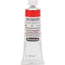 Schmincke Mussini Artists Profesyonel 35 ml Seri 4 Brillant Scarlet 10340 Yağlı Boya