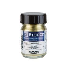 Schmincke Oil Bronze No:801 Rich Gold Yaldız Pigment 50 ml Yağlı Boya