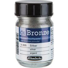 Schmincke Oil Bronze No:805 Silver Yaldız Pigment 50 ml Yağlı Boya