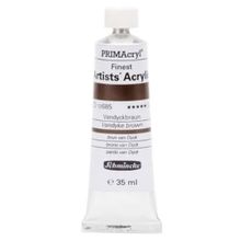 Schmincke Primacryl Artist 685 Vandyke Brown 35 ml Akrilik Boya