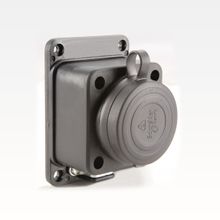 Schneider 3201-362-0300 1x16A IP44 Kauçuk Duvar Prizi