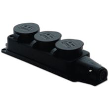Schneider 3201-366-0301 Kauçuk Üçlü Grup Priz