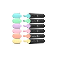 Schneider 6'lı Pastel Fosforlu Kalem Set
