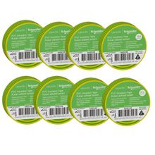 Schneider Electric 2420105-8 20 mt 19 mm 8 Adet Sarı Yeşil PVC İzolasyon Bandı