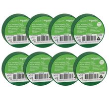 Schneider Electric 2420106-8 20 mt 19 mm 8 Adet Yeşil PVC İzolasyon Bandı