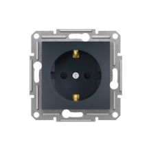 Schneider Electric EPH2900171 Antrasit Renkli Asfora Topraklı Priz