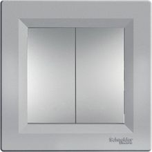 Schneider EPH0300161 Asfora Plus Çerçevesiz Vidasız Alüminyum Komütatör