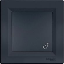 Schneider Eph0800171 Asfora Antrasit Zil İşaretli Çerçevesiz Liht Anahtar