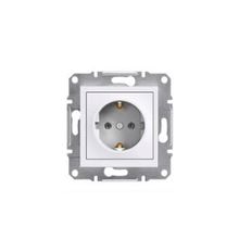 Schneider EPH2970221 Asfora Beyaz Çerçevesiz Topraklı Priz
