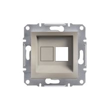 Schneider EPH4300169-02 Asfora Bronz Tekli Rj45 Konnektörsüz Priz