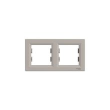 Schneider EPH5800269 Asfora Bronz 2'li Yatay Çerçeve