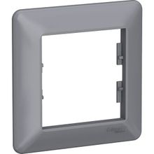 Schneider EPH5805162 Asfora EM PLUS Tekli Çelik Yatay Priz Çerçevesi