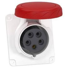 Schneider PKY16G735 Pratika 380-415V AC 5x16A 3P+N+E Trifaze IP67 Hızlı Bağlantılı Düz Makine Prizi
