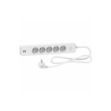 Schneider ST945U3W Anahtarlı Electric Unica 5'li 3 Metre USB Girişli Grup Priz