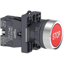 Schneider XA2-EA4342 1NK Kırmızı Stop Yaylı Buton