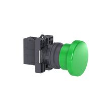 Schneider XA2-EC31 1NA Yeşil Mantar Kafalı Yaylı Buton