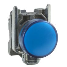 Schneider XB4-BVM6 230VAC Korumalı Ledli Mavi Sinyal Lambası