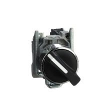 Schneider XB4BD41 1NA 22 mm 2 Konumlu Yaylı Siyah Mandal Buton
