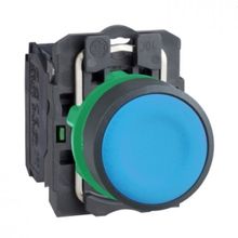 Schneider XB5-AA61 1NA Mavi Yaylı Buton