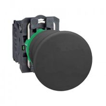 Schneider XB5-AC21 1NK 40 mm Siyah Mantar Kafalı Yaylı Buton