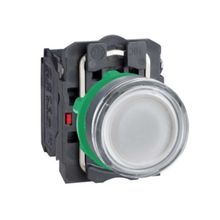 Schneider XB5-AW3165 1NA+1NK Işıklı Beyaz Yaylı Buton