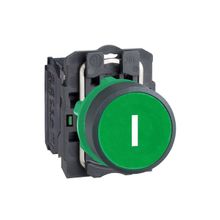 Schneider XB5AA3311 22 mm 1NA Yaylı Dönüşlü Yeşil Buton